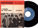 RAREST  PICTURE SLEEVE  The ROLLING STONES - I WANNA BE YOUR MAN / STONED, Italy