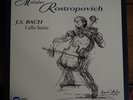 MSTISLAV ROSTROPOVICH - J.S. Bach CELLO Suites WARNER 4 LP Audiophile set