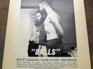 LP BRÖTZMANN / VAN HOVE / BENNINK ''Balls'', FMP 0020, GERMANY MINT-