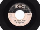 Doo Wop R&B 45 GLADIATORS Girl Of My Heart/My Baby Doll Dig HEAR Rare