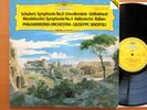 DG 410 862-1 Schubert Unfinished Mendelssohn Italian Giuseppe Sinopoli NM/EX