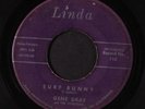 GENE GRAY & STINGRAYS: Surf Bunny / Surfer's Mood 45 (solid playing copy, kille