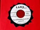 MOONGLOWS  TEN COMMANDMENTS OF LOVE  DIFFERENT VERSION A KILLER   DOO WOP 45