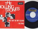 The ROLLING STONES * Get Off Of My Cloud * 45 * 1965 Belgian Red PS *