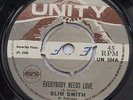 ? 1968 BOSS REGGAE - SLIM SMITH - EVERYBODY NEEDS LOVE - UNITY - UK 7