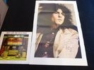 MARC BOLAN . T.REX A RARE  ORIGINAL POSTER PRESENTED WITH JACKIE 1972 superb