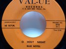 BLUE NOTES 45 Winter Wonderland / O Holy Night VAL-UE doowop christmas Pj464