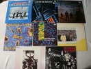 7 X Oyster Band Vinyl LP Album Records & 1 X Love Vigilantes Pink Single 45 Folk