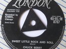 CHUCK BERRY    SWEET LITTLE ROCK AND ROLL   TRI LONDON 45