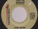 60s L.A. NORTHERN SOUL SANDY WYNNS LIKE QUICKSAND + BE SO WRONG CANTERBURY ORIG