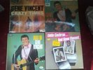 GENE VINCENT Shakin Up A Storm Crazy Times Best Of & Eddie Cochran Vinyl LP lot
