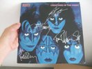 KISS  CREATURES OF THE NIGHT  SIGNED IN SILVER BY All Four Members VINYL LP