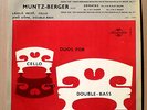 LASZLO MEZO cello / JENO DOME - Duos for cello & double-bass LP - HUNGARY EX +