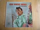 GENE VINCENT AND THE BLUE CAPS   ROCKS   331/3 RPM RECORD   1958 LP