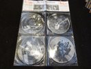 THE BEATLES : INTERVIEW PICTURE DISC COLLECTION: 4 X IN PLASTIC WALLET:BAKPAK