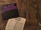 Black Sabbath Master Of Reality Original Poster Inner Rare Ozzy Rock Embossed