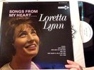 EX original 1965 LORETTA LYNN album SONGS FROM MY HEART 1st press DJ PROMO WLP