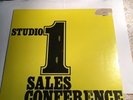 Studio One Sales Conference - Sampler LP  EXC  but tiny defect....