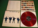 Beatles Help Japan LP 1st press von 1965 red vinyl Odeon OP-7387