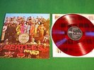 Beatles Sgt. Peppers Japan LP 1st press von 1967 red vinyl Odeon OP-8163