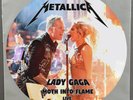 METALLICA & Lady Gaga - Moth Into Flame PHOTO VINYL SINGLE Picture Disc Grammys