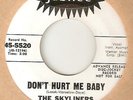 THE SKYLINERS Dont Hurt Me Baby JUBILEE PROMO  NORTHERN SOUL 45