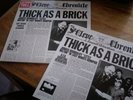 JETHRO TULL THICK AS A BRICK 180 GRAM VINYL LP (Steven Wilson 2012 Remix) (2015)