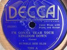 BUMBLE BEE SLIM DECCA 7208 BLUES 78 RPM E