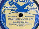 BUMBLE BEE SLIM BLUEBIRD 6612 BLUES 78 RPM E- BIG BILL BROONZY