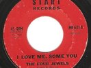 R&B Doo Wop Girl Group 45 FOUR JEWELS 
