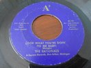 THE RATIONALS RARE MICHIGAN GARAGE 45 ON A-SQUARE LABEL LOOK WHAT YOU'RE DOIN'