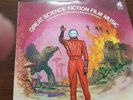 Great Science Fiction Film Music by Bernard Herrmann Autographed   LP