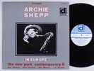 ARCHIE SHEPP In Europe Vol. 1 DELMARK LP NM/VG++