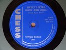 1958 Rock 78 rpm CHUCK BERRY Sweet Little Rock and Roll / Joe Joe Gun  CHESS