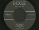 Rare Primitive Country Bop 45   Carson Willis   Dixie   Listen