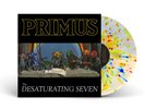 Primus The Desaturating Seven White Vinyl LP Multi Color Splatter