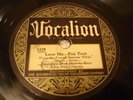 JAZZ JIMMIE NOONE ORCH Love / Love Me VOCALION 1439 EE-