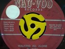 DOO WOP 45-Jades-Walking All Alone/Hey Little Girl-Nau-Voo HEAR