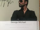 Genuine Hand Signed George Michael 12x8 Photo With COA