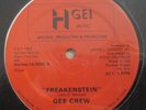 GEE CREW - FREAKENSTEIN (1983) RARE ELECTRO FUNK 12