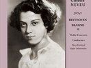 Ginette Neveu plays Beethoven & Brahms Violin Concertos tahra 180g 2LP JAPAN