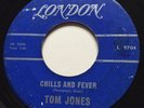 R&B MOD NEW BREED Tom Jones CHILLS AND FEVER London 45 rare Canadian pressing