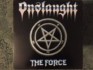 Onslaught The Force vinyl LP 1986 (FLAG 1) & Let There Be Rock 12'' 1987