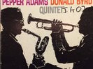 PEPPER ADAMS DONALD BYRD QUINTET  OUT OF THIS WORLD ORIG DP GR WARWICK LP