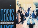 OASIS - RARE VINYL LP - DEFINITELY MAYBE LIVE CHICAGO 1994 VINYL LP