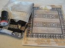 OVER THE RIVER AND THROUGH THE WOODS Winter Embroidery Quilt Kit Crabapple 51x57
