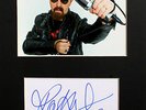 ROB HALFORD signed index card 6x4