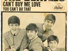 Beatles Capitol '64 Can't Buy Me Love/You Can't Do That 45 + RARE PICTURE SLEEVE