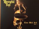 Mercyful Fate Time will kill Vol 1 and Vol 2 Belgium 1995 yellow vinyl 2 LPs
