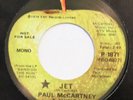 PAUL MCCARTNEY & WINGS Jet APPLE promo MONO 2:49 edit & STEREO NM 7”